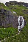 Photo: Forest Waterfall Mealy Mountains Southern Labrador