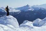 Photo: Photo Of A Hiker At Whistler Mountain