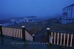 Photo: Night Fog Battle Harbour Southern Labrador Canada