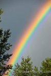 Photo: Thunderstorm Rainbow Regina City Saskatchewan Canada