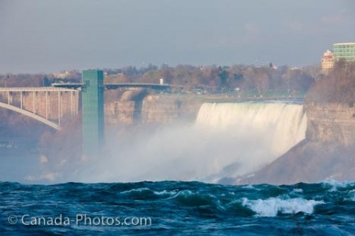 Photo: American Falls New York State View From Canada