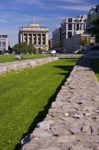 Photo: Champ De Mars Park Old Montreal Quebec Canada