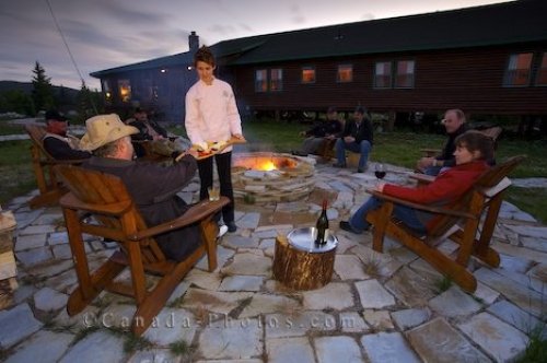 Photo: Fire Pits Rifflin Hitch Lodge Southern Labrador