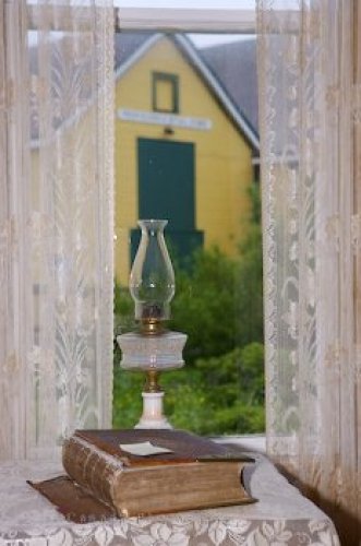 Photo: Historic Window Barbour Living Heritage Village Newfoundland