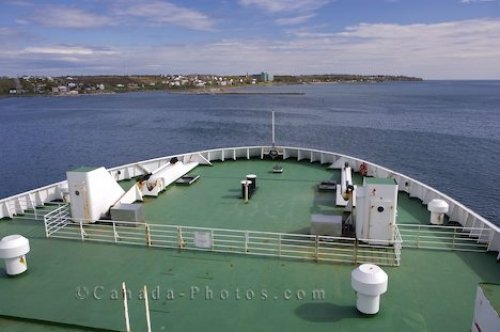 Photo: Marine Atlantic Ferry Bow Nova Scotia