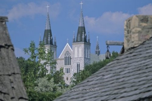Photo: Saint Marie Hurons Jesuit mission Georgian Bay Midland Ontario Canada North America