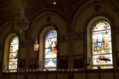 Photo: Chapel Stained Glass Windows Old Montreal