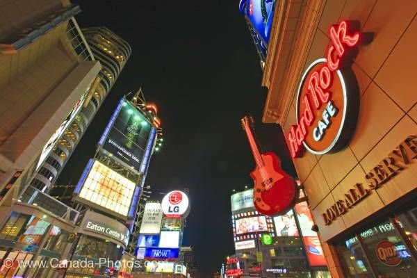 Photo: Hard Rock Cafe Dundas Square Toronto Ontario