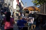 Photo: Outdoor Artists Old Quebec Lane Quebec City Canada