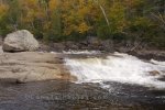 Photo: Autumn Sand River Waterfall Ontario Canada