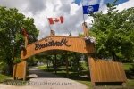 Photo: Boardwalk Sign Winnipeg Beach Lake Winnipeg Manitoba