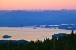 Photo: Broughton Archipelago Sunset Northern Vancouver Island