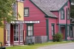 Photo: Colorful Historic Buildings Main Road Sherbrooke Village