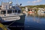 Photo: Fishing Boats Fleur De Lys Harbour Dorset Trail Newfoundland