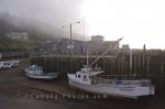 Photo: Fog Bank Halls Habour Nova Scotia