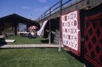 Quilt exhibition at Fort Macleod in Southern Alberta in Canada.