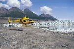 Photo: Helicopter Kaskawulsh Glacier Yukons