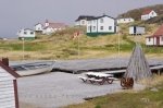 Photo: Historic Cod Fishery Buildings Battle Harbour Southern Labrador
