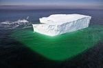 Photo: Iceberg Tip Aerial Southern Labrador