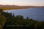 Photo: Lake Superior Bay Sunset Ontario Canada