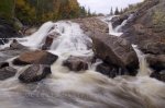 Photo: Lake Superior Provincial Park Waterfall Sand River