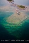 Photo: Aerial Small Rocky Islands In Lake Superior