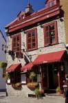 Photo: Le Cavour Restaurant Exterior Rue Saint Louis Old Quebec Canada