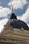 Photo: Legislative Building Golden Boy Statue Manitoba Canada