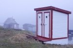 Photo: Outhouse Battle Island Southern Labrador