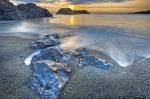 The sun sets to the west and what better place to observe sunset when on the West Coast of Vancouver Island than from along the sandy shores of South Beach in the Pacific Rim National Park.