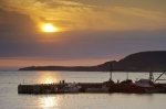 Photo: Rocky Harbour Marina Sunset Newfoundland