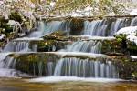 Photo: Scenic Waterfall Waterton Lakes National Park