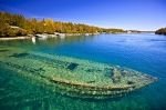 Photo: Shipwreck Sweepstakes Fathom Five National Marine Park Ontario