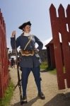 Photo: Soldier Fortress Of Louisbourg Nova Scotia