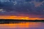 Photo: Sunset Clouds St Marys River Sherbrooke Nova Scotia