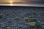 Photo: Sunset Delaps Cove Rocky Beach Bay Of Fundy Nova Scotia