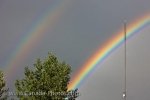Photo: Thunderstorm Double Rainbow Regina Saskatchewan Canada