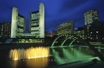 Photo: Toronto City City Hall Night