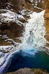 Photo: Johnstone Creek Waterfall Tourist Attraction Winter