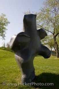 One of over 31 sculptures on display in Odette Sculpture Park (Assumption Park) in Windsor, Ontario, the Dancing Bear is a favorite amongst many visitors.