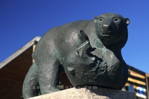 Photo: Polar Bear Statue Churchill