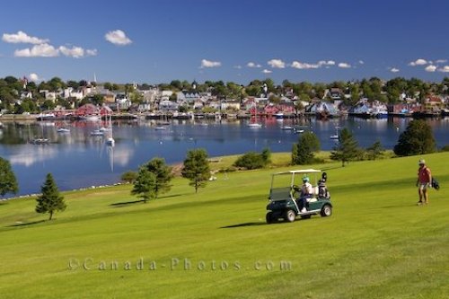 Photo: Bluenose Golf Club Lunenburg Town Scenery Nova Scotia