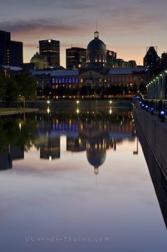 Photo: Bonsecours Market Reflections Montreal Quebec