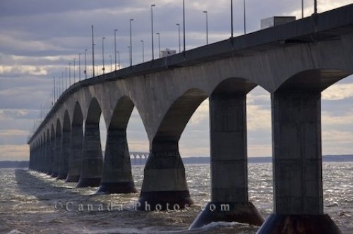 Photo: Confederation Bridge Structure Prince Edward Island