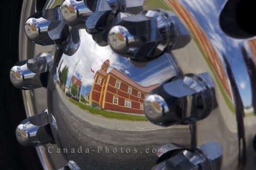 Photo: Bus Reflections Parish Hall Trinity Newfoundland