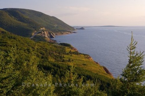 Photo: Cabot Trail Coastline Cape Breton Nova Scotia