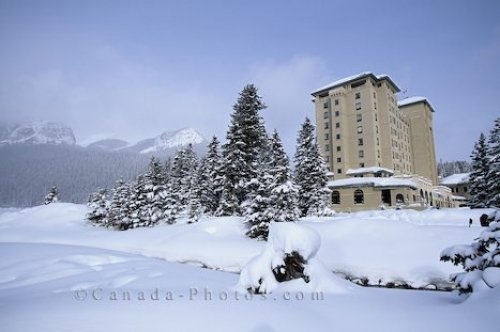 Photo: Chateau Lake Louise Winter