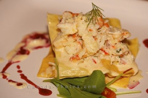 Photo: Crab Fish Gourmet Meal Rifflin Hitch Lodge