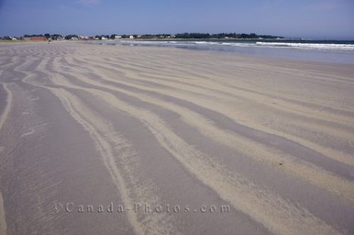 Photo: Crescent Beach Sand Patterns Nova Scotia