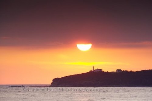 Photo: Dark Sunset Clouds Rocky Harbour Newfoundland